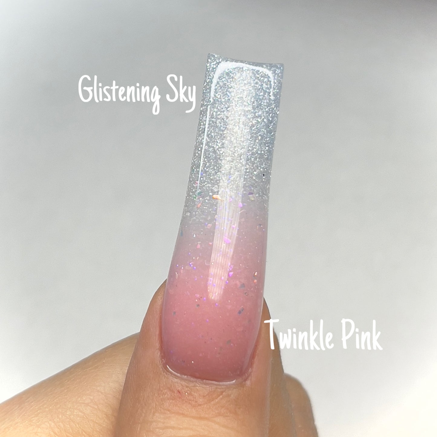 Glistening Sky | Glitter Acrylic Powder (1 oz)