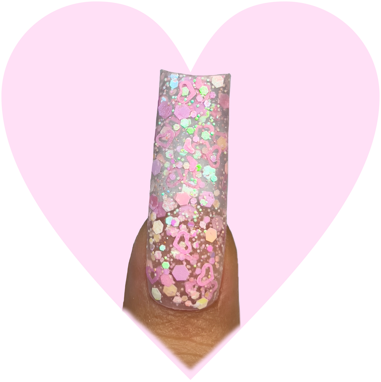 Sweetheart | Glitter Acrylic Powder (1 oz)