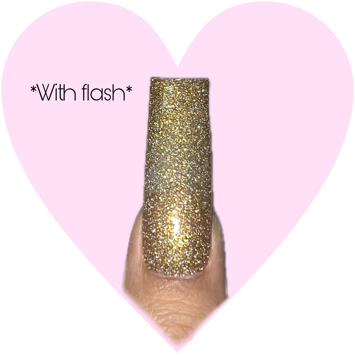 Gold Rush | Reflective Glitter Acrylic Powder (1 oz)